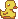 A pixel duck